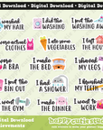 DIGITAL DOWNLOAD - Mixed Achievements - PNG files