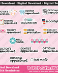 DIGITAL DOWNLOAD - Health Reminders - PNG