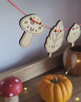 Autumn Garland – Laser Cut Wood Fall Bunting | Birch Plywood Decor, Cozy Style