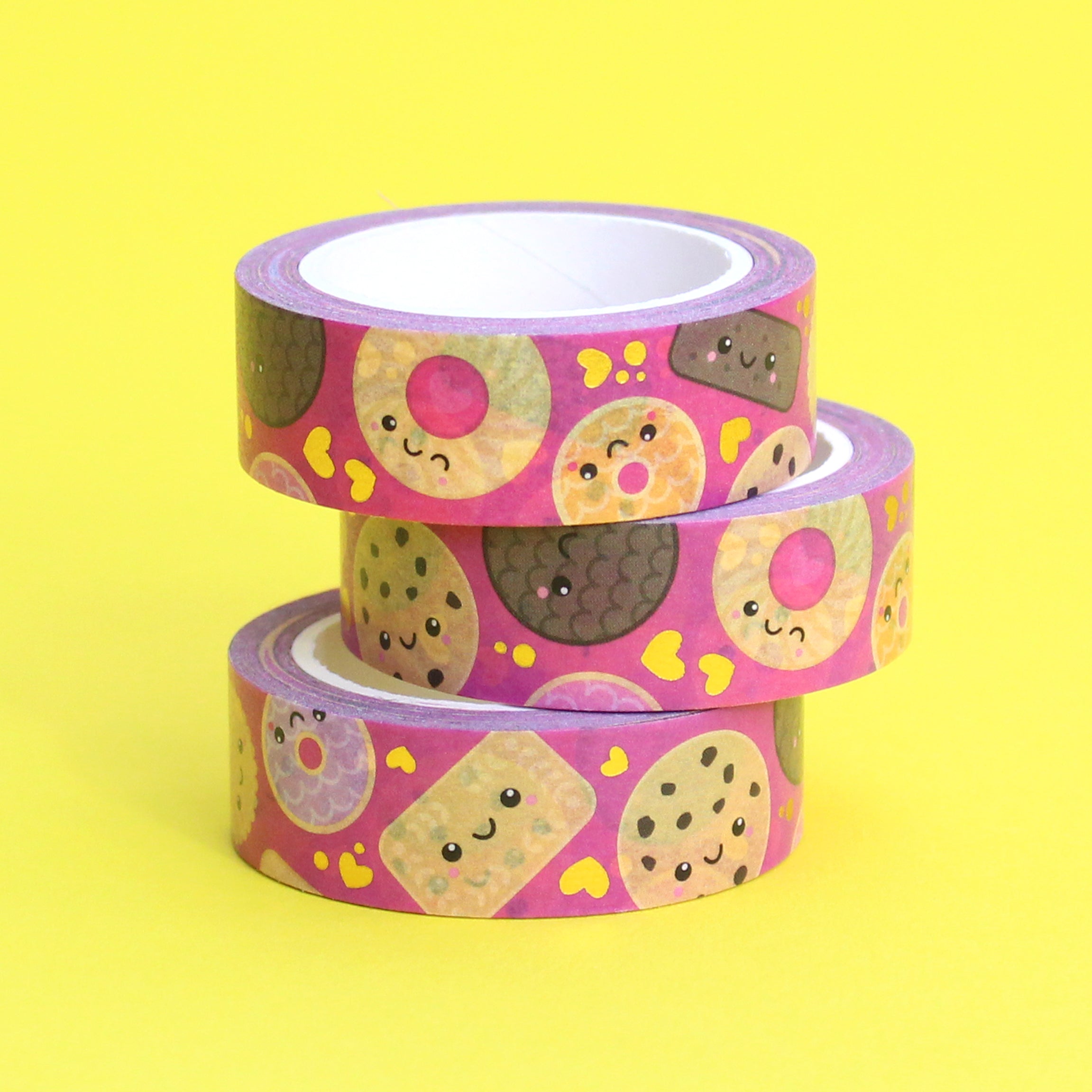 Gold Foil Biscuits and Cookies Washi Tape