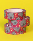 Silver Foil Koko The Koala Washi Tape