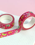 Silver Foil Rainy Day Washi Tape