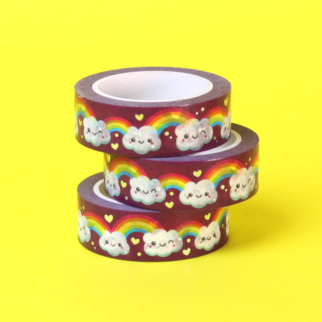 Silver Foil 'Somewhere over the Rainbow' Washi Tape