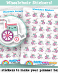 35 Cute Wheelchair Planner Stickers