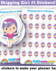 30 Cute Skipping Girl