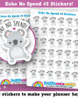 36 Cute Koko the Koala 'No Spend'