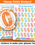 42 Cute Fitness Tracker/Exercise/Work Out Planner Stickers