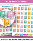 36 Cute Book/Reading Planner Stickers