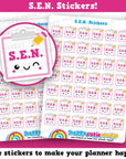 42 Cute SEN/Special Educational Needs/College/School Planner Stickers