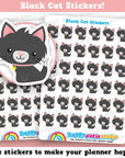 36 Cute Cat/Kitty/Pet Planner Stickers