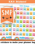 49 Cute S.M.P Flags/Statutory Maternity Pay/Planner Stickers