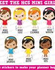 36 Cute Pathfinders Planner Stickers