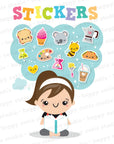 Happy Cutie Studio Sticker Album/Sticker Storage/Sticker Folder/Kawaii/Cute