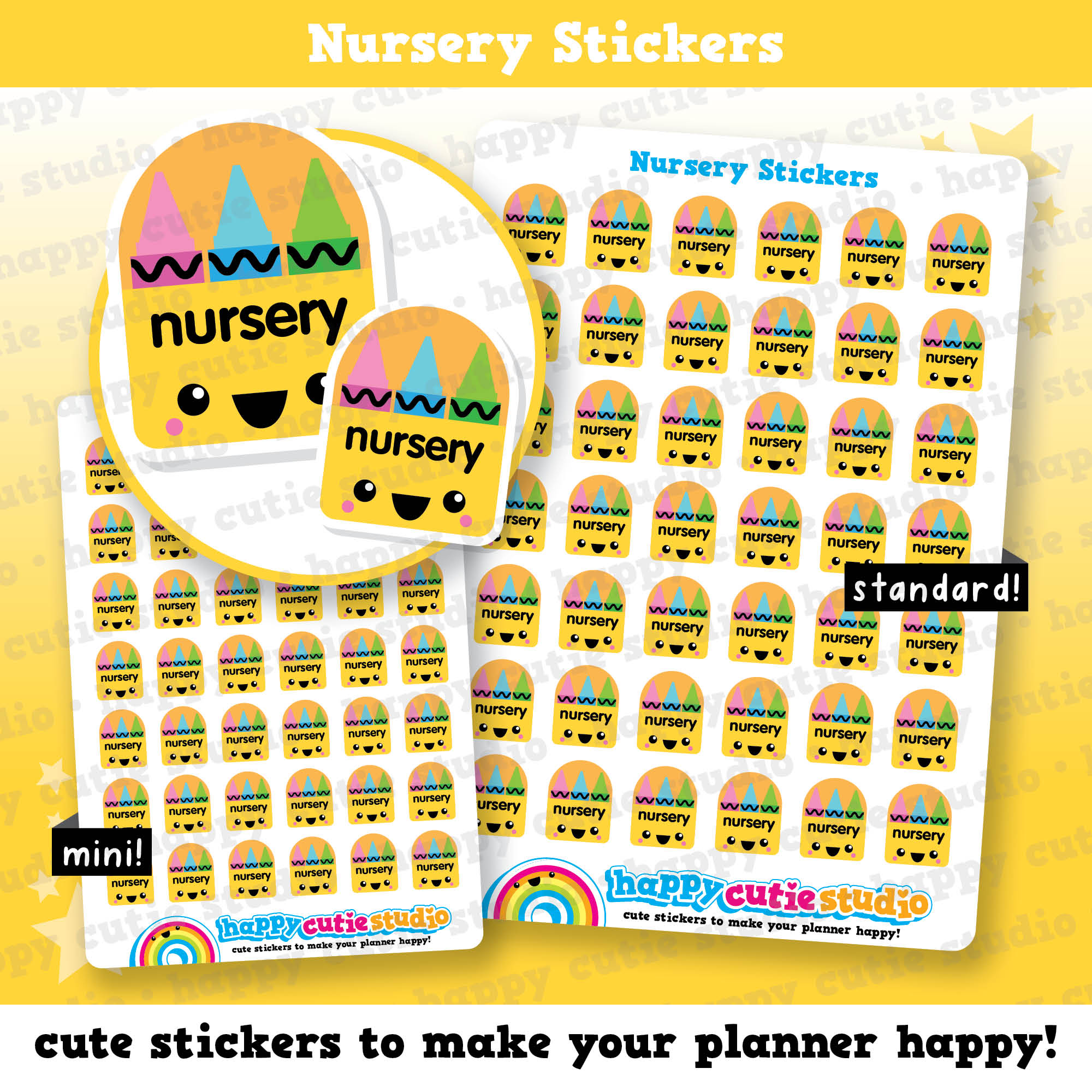 a sticker sheet of nursery stickers for nursery nursery nursery nursery nursery nursery nursery