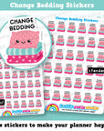 36 Cute Change Bedding Planner Stickers