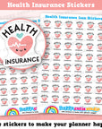 48 Cute Health Insurance Bill Icons/Pay Bill/ Bills Reminder Planner Stickers