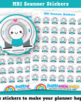 42 Cute MRI/CT/Scanner /Medical/Health Planner Stickers