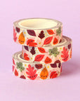 Gold Foil 'Lovely Leaves' Washi Tape