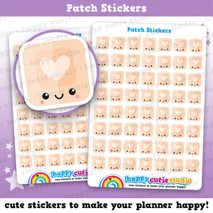56 Cute Hormone Patch Planner Stickers