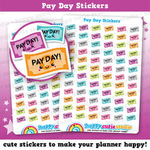 72 Cute Pay Day Planner Stickers