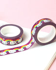 Silver Foil 'Somewhere over the Rainbow' Washi Tape