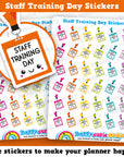 36 Cute Staff Training Planner Stickers