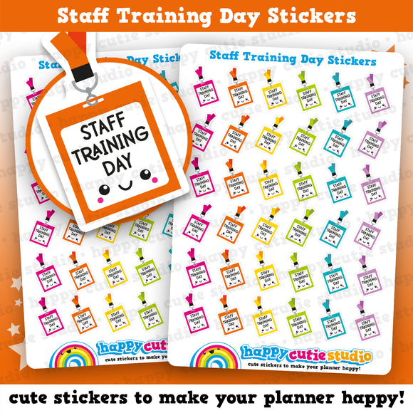 36 Cute Staff Training Planner Stickers