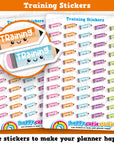 55 Cute Training Planner Stickers