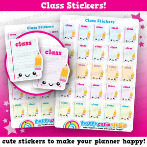 25 Cute Class/University/School Planner Stickers