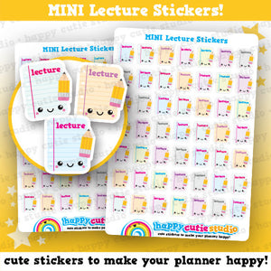 49 Cute MINI Lecture/University/School Planner Stickers