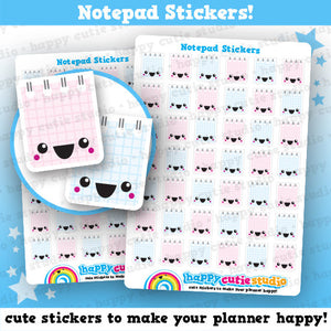 42 Cute Notepad Planner Stickers