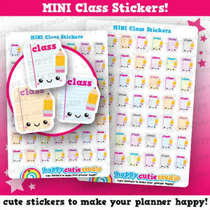 49 Cute MINI Class/University/School Planner Stickers