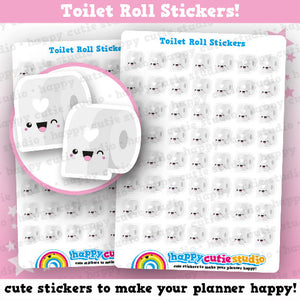 56 Cute Toilet Roll Planner Stickers
