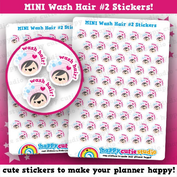 64 Cute MINI Wash Hair 