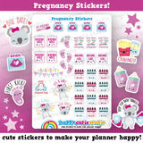 66 Cute Pregnancy/Pregnant/Baby Planner Stickers