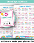 36 Cute Check-up/Hospital/Appointment Planner Stickers