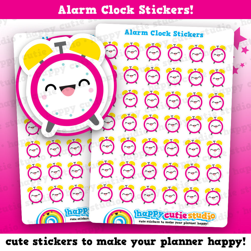 42 Cute Alarm Clock Stickers