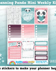 Planning Panda/Planner/Panda MINI Weekly Kit, Planner Stickers