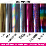32 Cute Square Quarter Boxes/Functional/Practical Planner Stickers