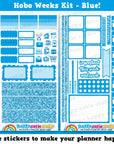 Hobo/Hobonichi Weeks Weekly Kit/Planner Stickers/Kawaii/Cute Stickers