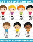 30 Cute Mini HCS Boys Soft Play/Playground/Fun Planner Stickers