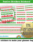 29 Cute Festive Dividers/Functional/Practical Planner Stickers